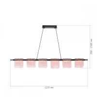 Подвесной светодиодный светильник ST Luce Voile SL6021.403.36