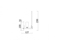 Бра Freya Sophia FR5197WL-01CH