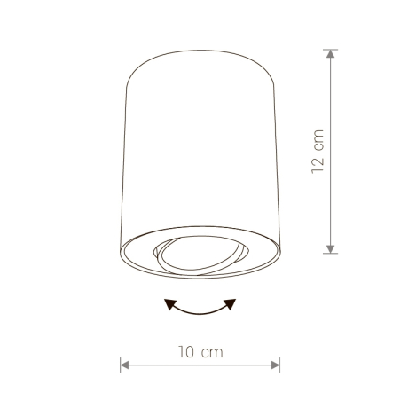 Потолочный накладной точечный cветильник Nowodvorski Set 8902 