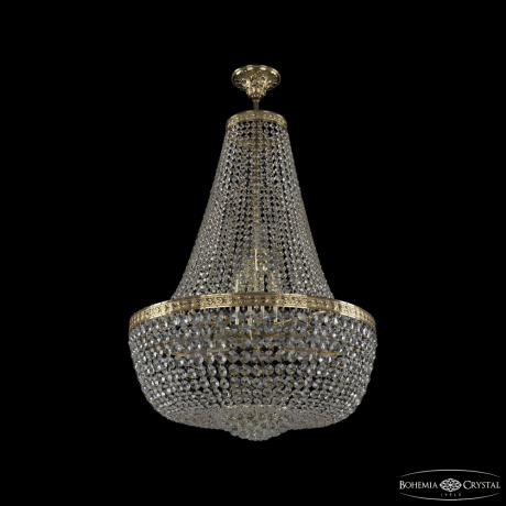 Люстра на штанге Bohemia Ivele Crystal 19281/H2/55IV G 