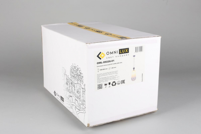 Светильник подвесной Sovareto Omnilux OML-99226-01 