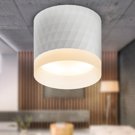 Накладной светильник Эра OL37 WH Б0056385 