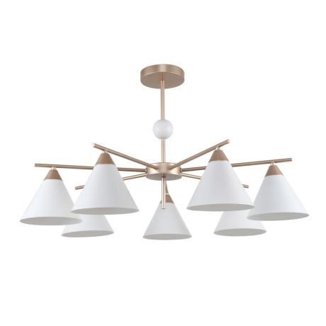 Люстра на штанге с лампочками F-Promo Calor 2774-7P+Lamps E14 P45 