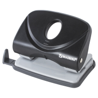 Дырокол BRAUBERG "Original", до 20 листов, черный, 222539 (222539)