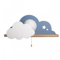 Светильник на стену с Led лампочками в комплекте LOFT IT 10134 Blue+Lamps