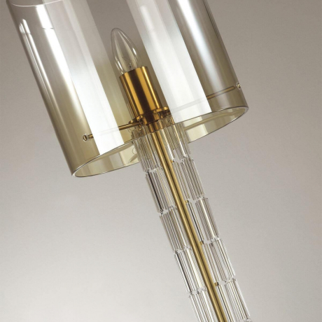 Торшер Odeon Nicole с лампочкой 4886/1F+Lamps E27 Свеча 