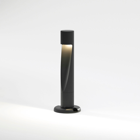 35177/S / Светильник садово-парковый Recess черный Elektrostandard (a067381) 