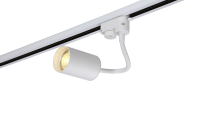 Светильник трекового однофазного шинопровода с Led лампочками в комплекте CRYSTAL LUX CLT 0.31 012 WH+Lamps