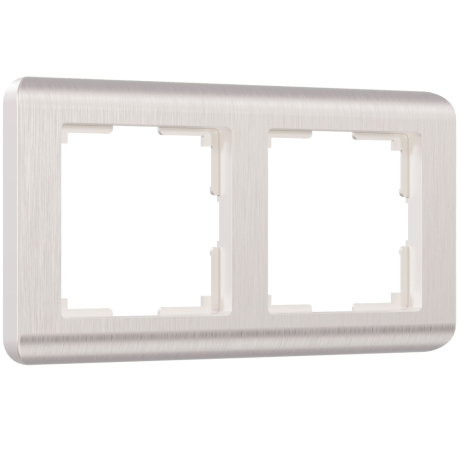 Рамка на 2 поста (перламутровый) Werkel W0022113