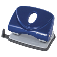 Дырокол BRAUBERG "Original", до 20 листов, синий, 222540 (222540)