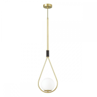 Подвесной светильник со светодиодной лампочкой E14, комплект от Lustrof. №258633-624551