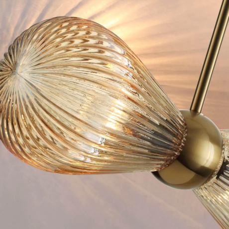 Подвесной светильник со светодиодными лампочками E14, комплект от Lustrof. №399851-626775 