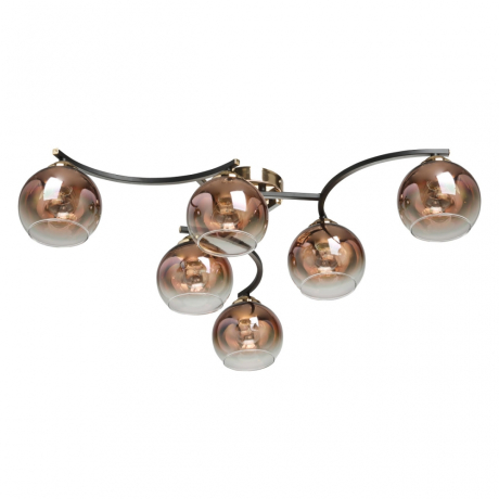 Люстра потолочная с лампочками DeMarkt 220013306+Lamps 