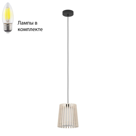 Подвесной светильник с лампочкой Eglo 900902+Lamps 