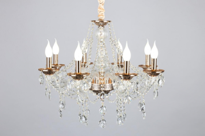 Люстра подвесная с лампочками Omnilux OML-74803-08+Lamps