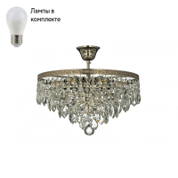 Люстра потолочная с Led лампочками в комплекте Arti Lampadari Castellana E 1.3.38.602 N+Lamps