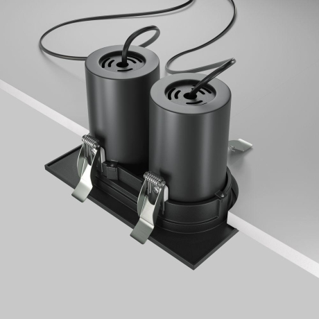 Встраиваемый светильник на штанге Maytoni Technical Hidden DL045-02-10W3K-B 