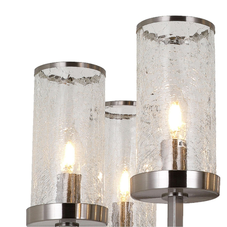 Подвесная люстра с лампочками Favourite Assembly 2374-7P+Lamps E14 Свеча 