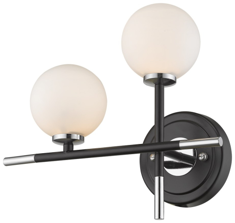 Светильник на стену, в комплекте с 2 LED лампами. Комплект от Lustrof №151411-704359 