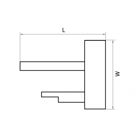 Заглушка для однофазного шинопровода Barra Lightstar 502166 