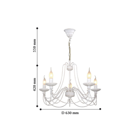 Люстра с лампочками F-Promo Chateau 2164-5P+Lamps 