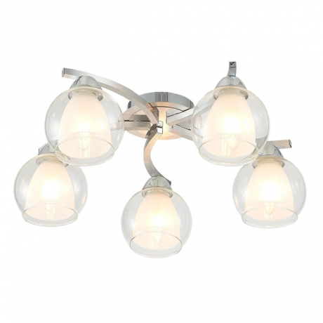 Люстра потолочная Citilux Кристи CL152157 Алюминий+Хром 