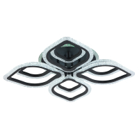 Светодиодная диммируемая люстра с ПДУ Profit Light 8018/4+4 GRP 152W+8W RGB