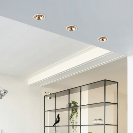 Светильник встраиваемый Crystal Lux CLT 081C WH-GO 