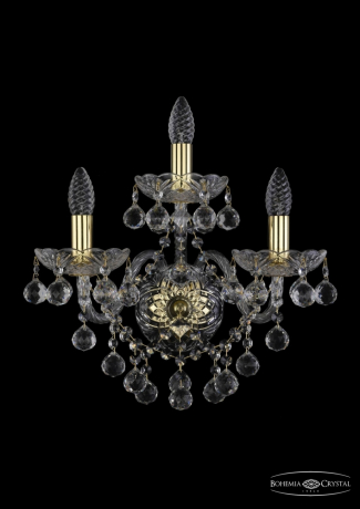 1409B/2+1/160/XL/G Бра Bohemia Ivele Crystal 