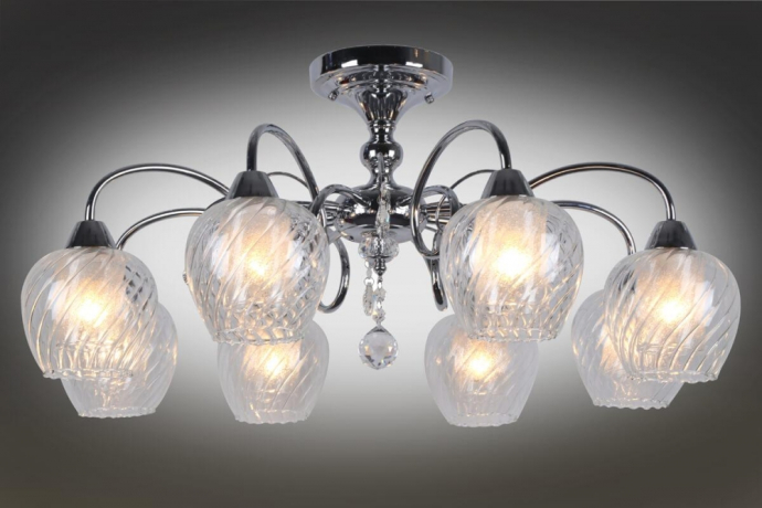 Люстра с поддержкой Маруси потолочная Omnilux OML-53607-08-M 