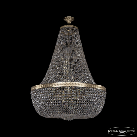 Люстра на штанге Bohemia Ivele Crystal 19281/H2/90IV G 