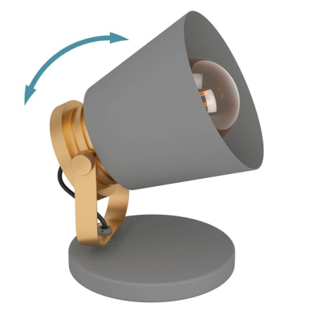 Настольная лампа в комплекте с лампочкой  Eglo 43841+Lamps 