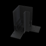 Угловой коннектор для накладного магнитного шинопровода Maytoni Accessories for tracks TRA004CL-21B 