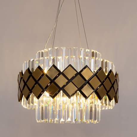 Люстра подвесная Arte lamp AMELIA с Алисой A1039SP-10BK-A