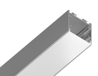 Алюминиевый профиль накладной/подвесной "Profile System" 25*25 для светодиодной ленты до 23мм Ambrella light ILLUMINATION Profile System GP2500AL