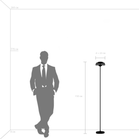 Торшер Acrile Lightstar 738773 