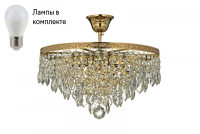Потолочная люстра с лампочками Arti Lampadari Castellana E 1.3.38.602 G+Lamps