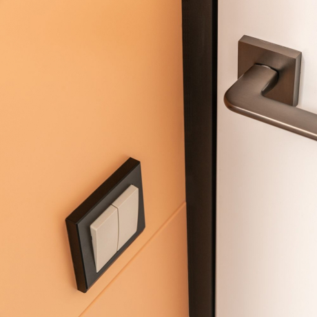 Выключатель двухклавишный без рамки Werkel слоновая кость W1120003