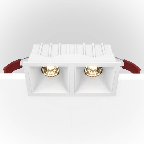 Встраиваемый светильник Maytoni Technical Alfa DL043-02-10W3K-D-SQ-W