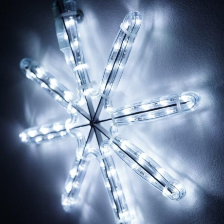 Светодиодная фигура Звездочка холодный свет Ardecoled ARD-Star-M2-380X250-36Led White (34247)