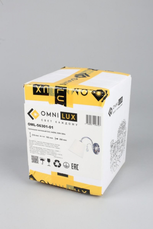 Бра с лампочкой Omnilux OML-56301-01+Lamps 