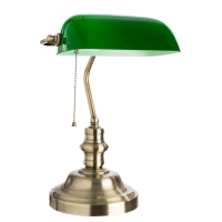 Нарушена упаковка! <649177> Настольная лампа Arte Lamp Banker A2492LT-1AB