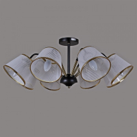 Люстра на штанге ILLUMICO  IL0344-8CSQ-79 BK AB