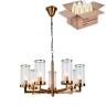 Подвесная люстра с лампочками Favourite Assembly 2060-7P+Lamps E14 Свеча 