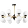 Люстра на штанге Arte Lamp Mimosa A3649PL-16PB 