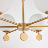 Люстра с лампочками, подвесная, комплект от Lustrof. №303302-617069 