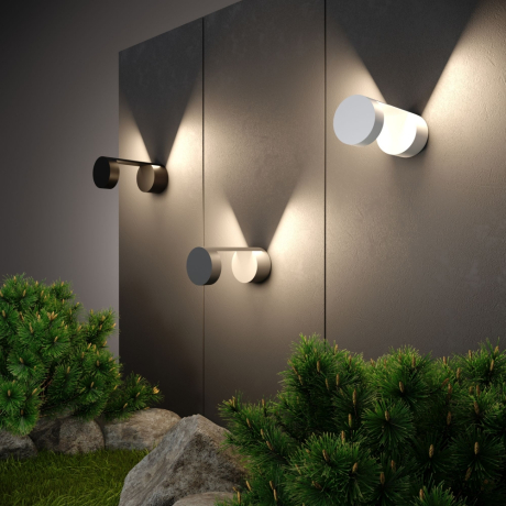 Уличный настенный светильник Elektrostandard Nimbus 1540 TECHNO LED белый (a053450)