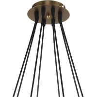 Люстра с лампочками, подвесная, комплект от Lustrof. №297239-617329