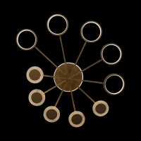 Потолочная люстра Loft it Megan 10164M Gold