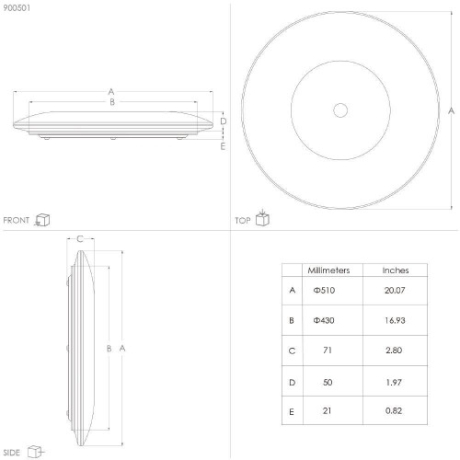 Потолочный светильник Eglo Nieves 1 900501 